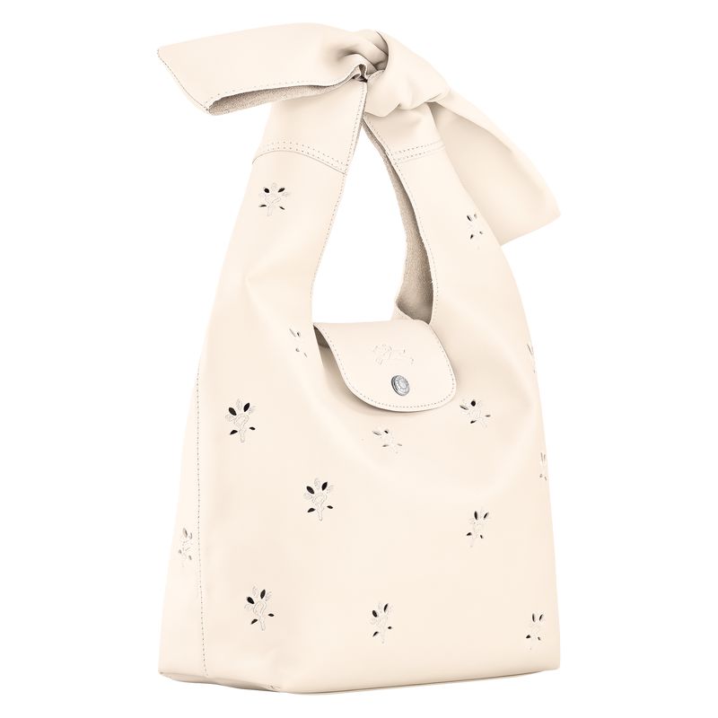 Longchamp Le Pliage Xtra M Women Shoulder Bag Cream | Australia-570IUBQMP