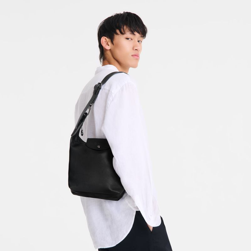 Longchamp Le Pliage Xtra M Women Shoulder Bag Black | Australia-920STQZGO