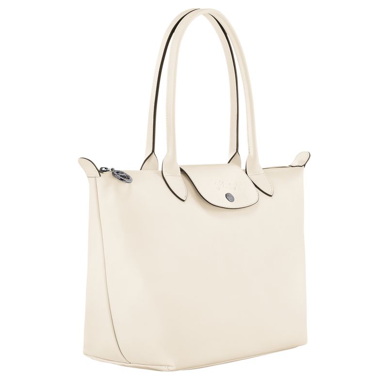 Longchamp Le Pliage Xtra M Women Tote Bag Cream | Australia-809WNMFCV