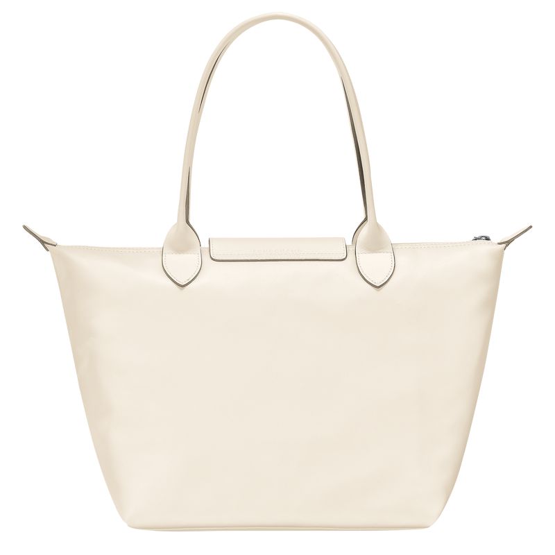 Longchamp Le Pliage Xtra M Women Tote Bag Cream | Australia-809WNMFCV