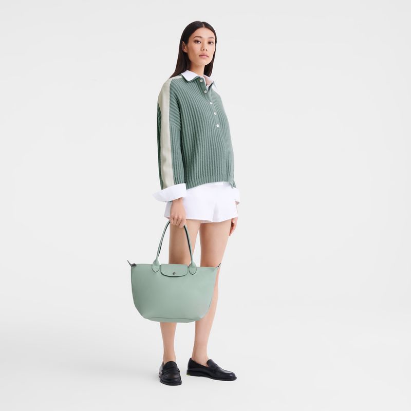 Longchamp Le Pliage Xtra M Women Tote Bag Blue Green | Australia-281BELZQV