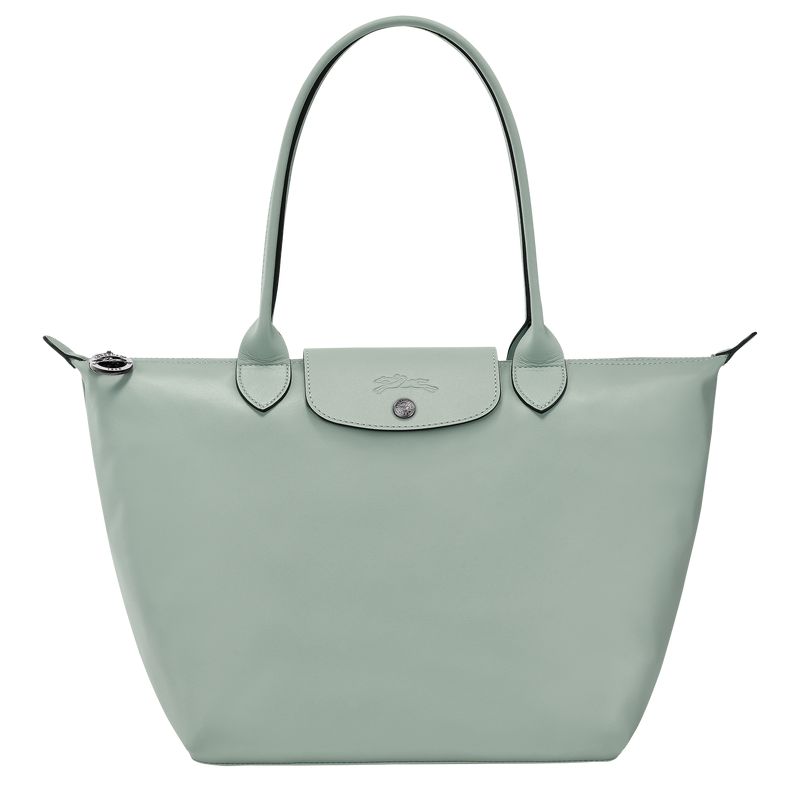 Longchamp Le Pliage Xtra M Women Tote Bag Blue Green | Australia-281BELZQV