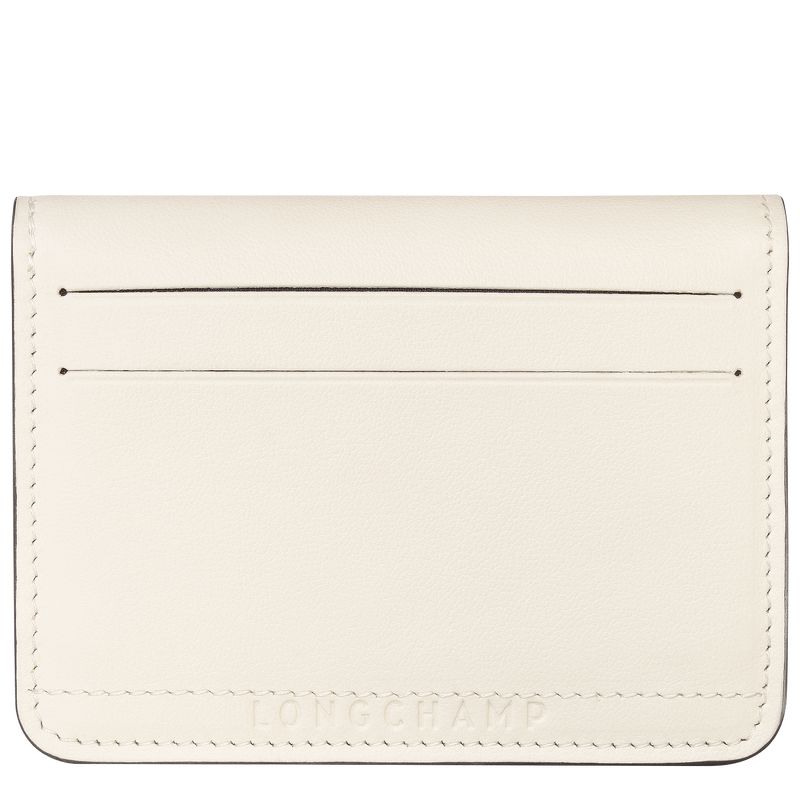 Longchamp Le Pliage Xtra Men Card Holder Cream | Australia-175GEUHOA