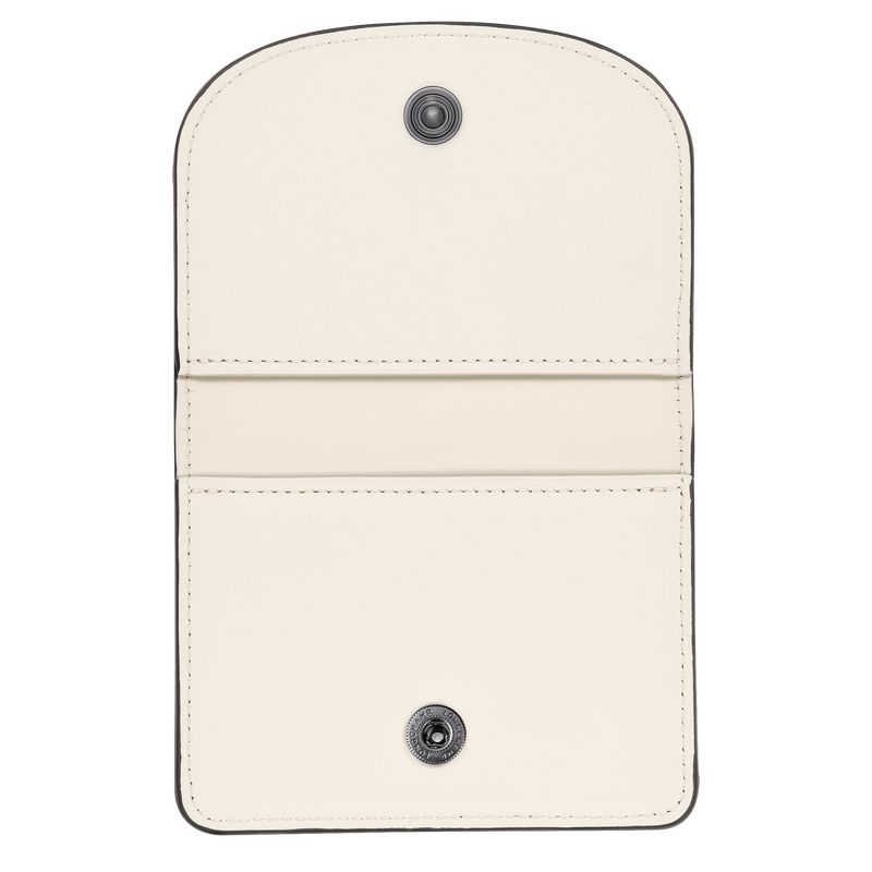 Longchamp Le Pliage Xtra Men Card Holder Cream | Australia-175GEUHOA