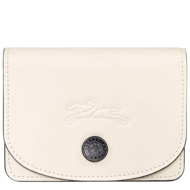 Longchamp Le Pliage Xtra Men Card Holder Cream | Australia-175GEUHOA