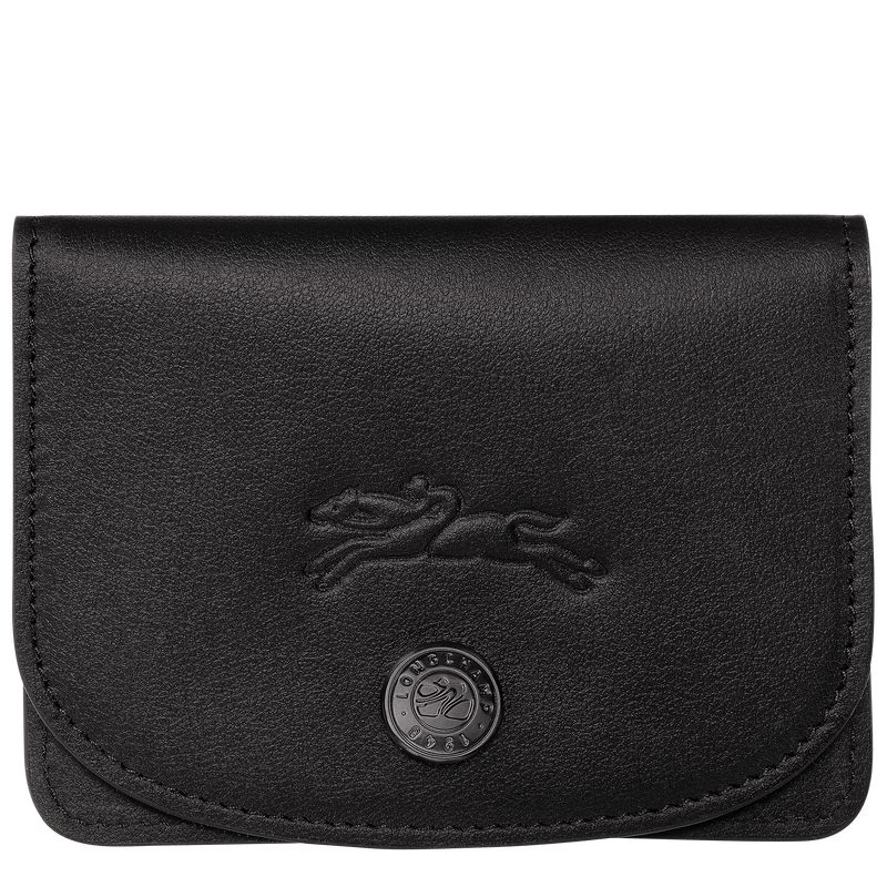 Longchamp Le Pliage Xtra Men Card Holder Black | Australia-408XSLGFP