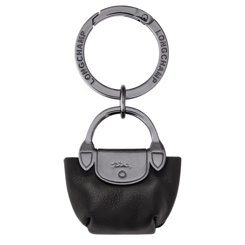 Longchamp Le Pliage Xtra Men Key Rings Black | Australia-739LKWUPG
