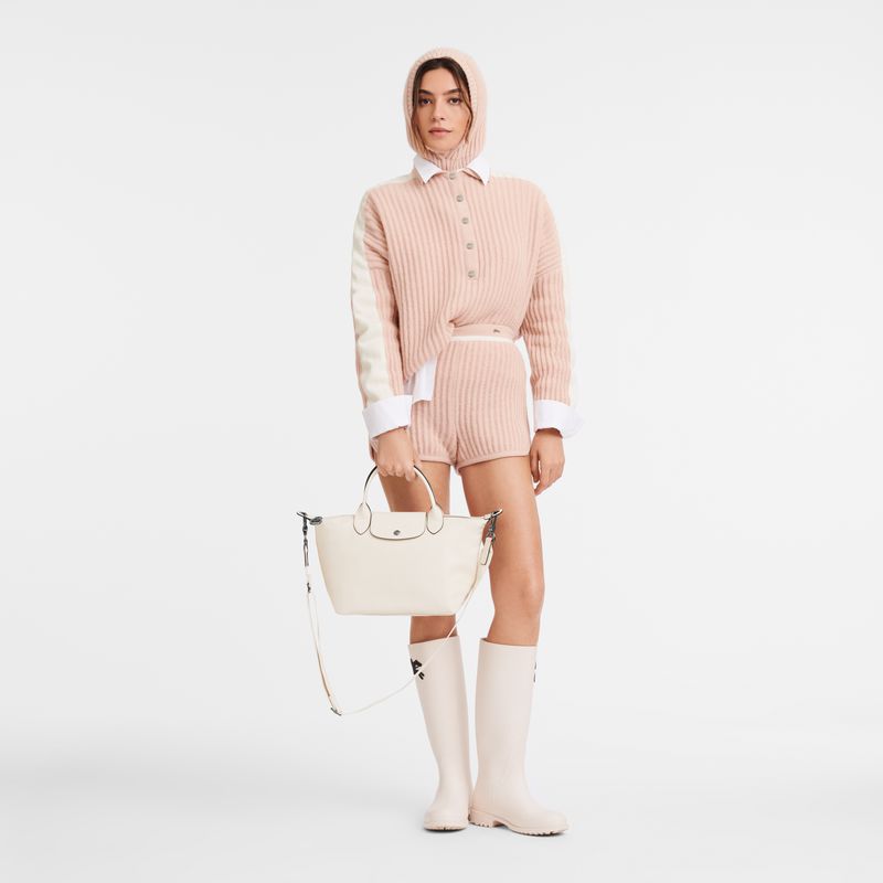 Longchamp Le Pliage Xtra S Women Handbag Cream | Australia-039AFZGLI