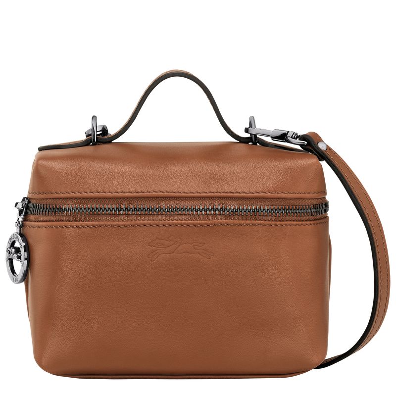 Longchamp Le Pliage Xtra Xs Vanity Women Toiletry Bags Brown | Australia-507WFIATK