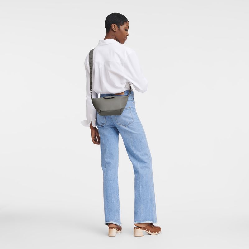 Longchamp Le Pliage Xtra Xs Women Crossbody Bag Grey | Australia-789APMXHZ