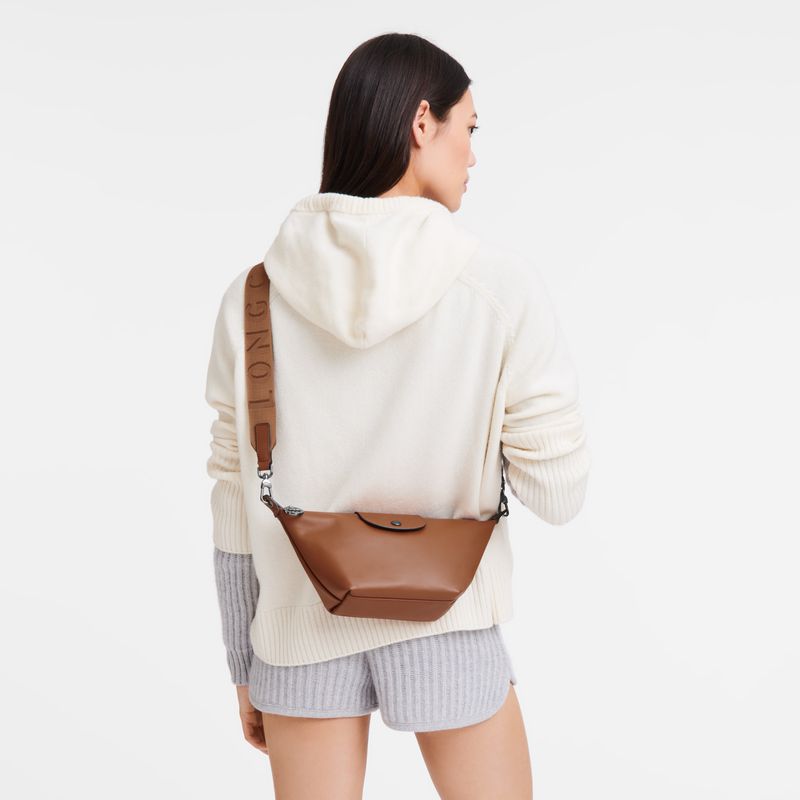 Longchamp Le Pliage Xtra Xs Women Crossbody Bag Brown | Australia-147PAZTFN