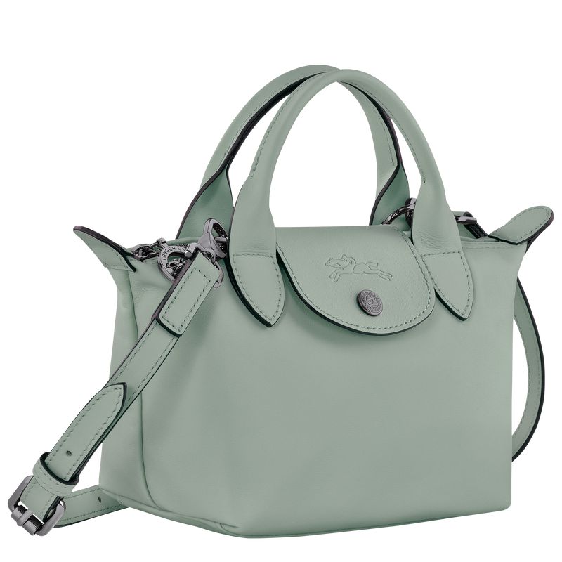 Longchamp Le Pliage Xtra Xs Women Handbag Blue Green | Australia-752AZCRIH