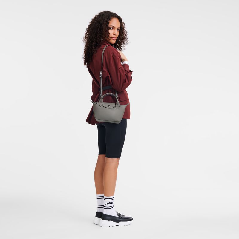 Longchamp Le Pliage Xtra Xs Women Handbag Grey | Australia-312NKECHD