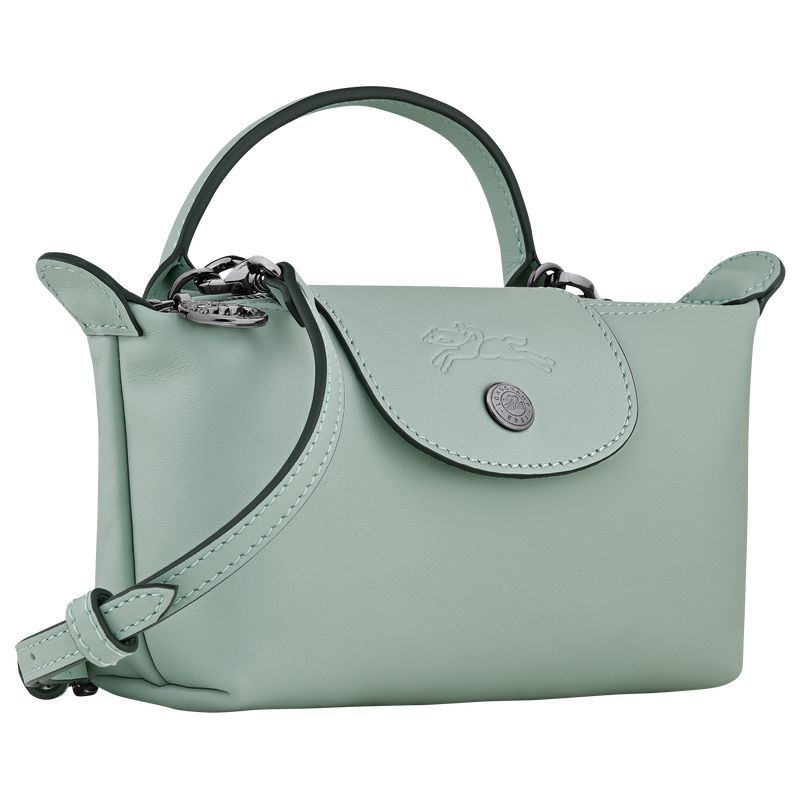 Longchamp Le Pliage Xtra Xs Women Pouch Blue Green | Australia-987RGJAUY