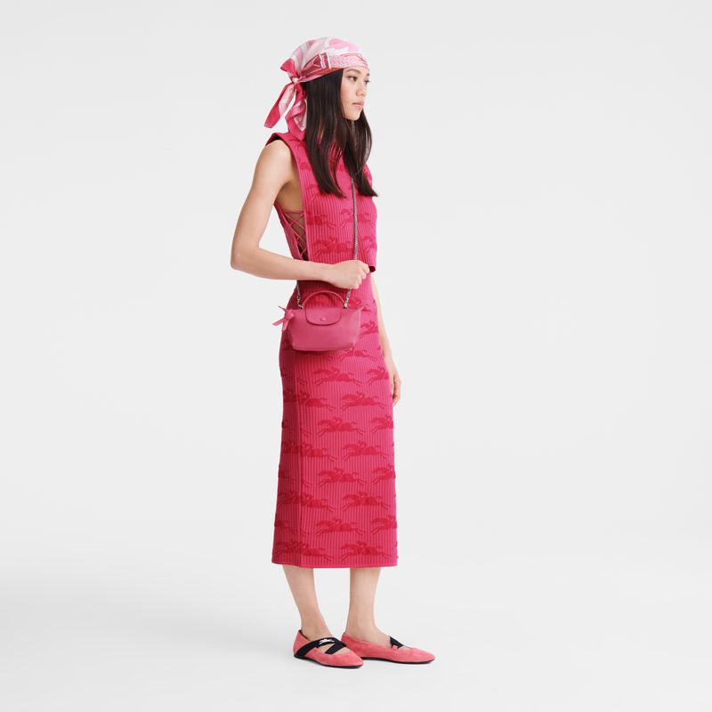 Longchamp Le Pliage Xtra Xs Women Pouch Pink | Australia-579EPCIKX