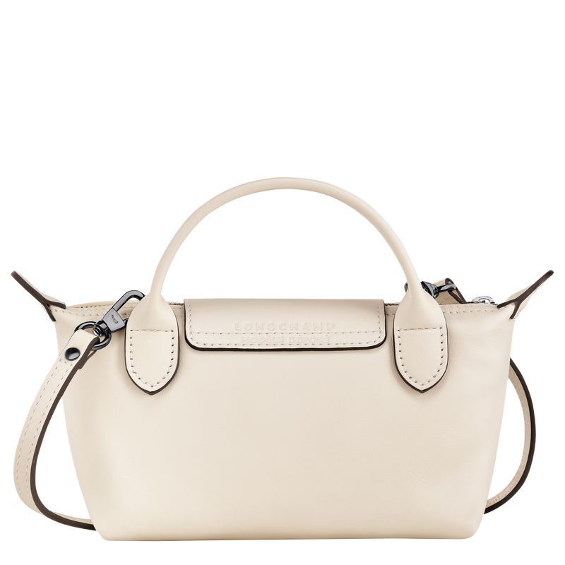 Longchamp Le Pliage Xtra Xs Women Pouch Cream | Australia-395NBKREA
