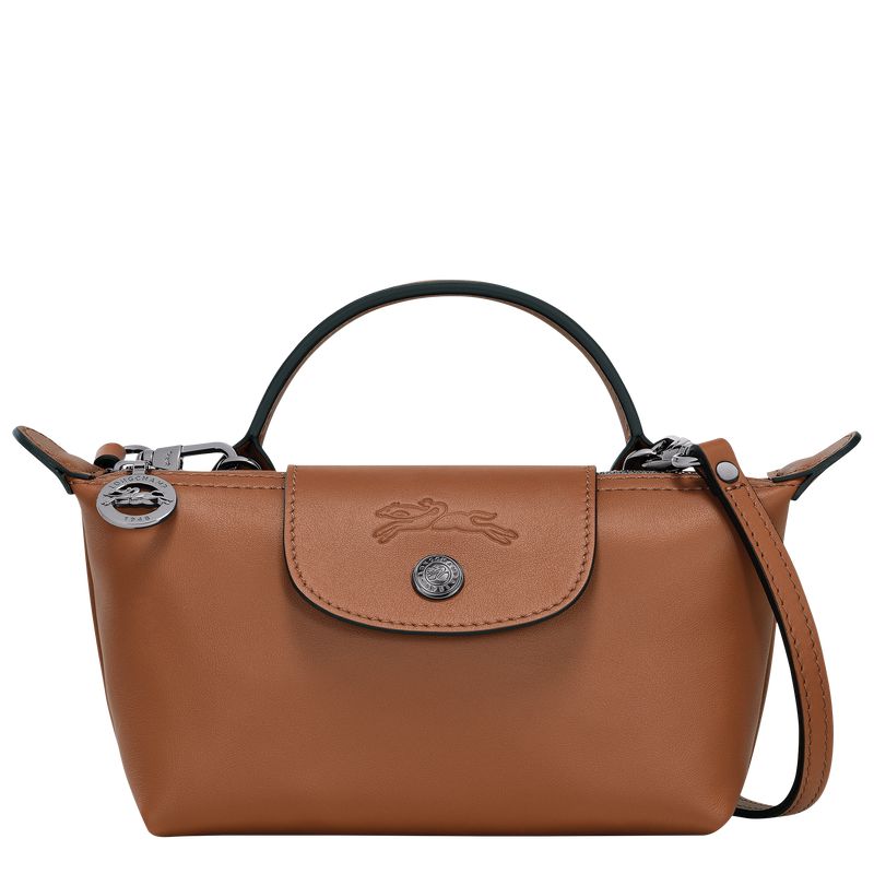 Longchamp Le Pliage Xtra Xs Women Pouch Brown | Australia-931HDBNZG