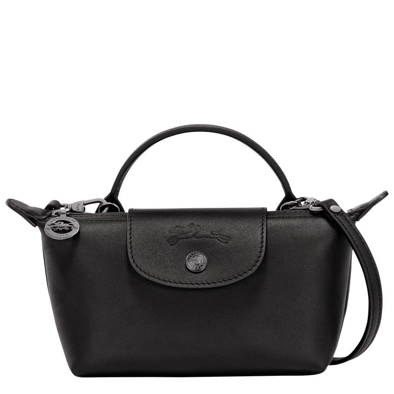Longchamp Le Pliage Xtra Xs Women Pouch Black | Australia-035QSLTBM