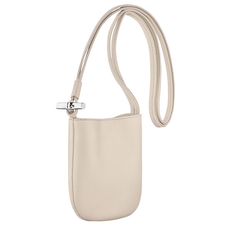 Longchamp Le Roseau S Women Crossbody Bag Beige | Australia-804TVNSED