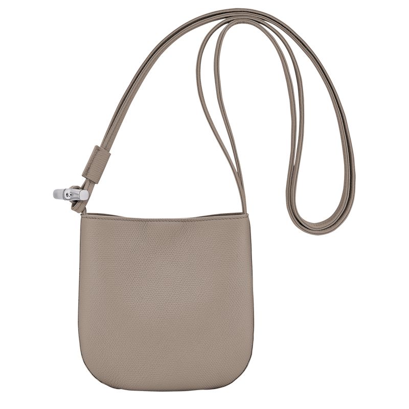 Longchamp Le Roseau S Women Crossbody Bag Beige | Australia-712DBRFSK