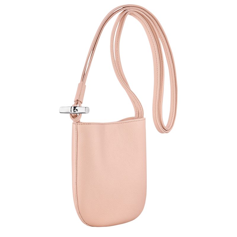Longchamp Le Roseau S Women Crossbody Bag Light Rose | Australia-137WUGZAS