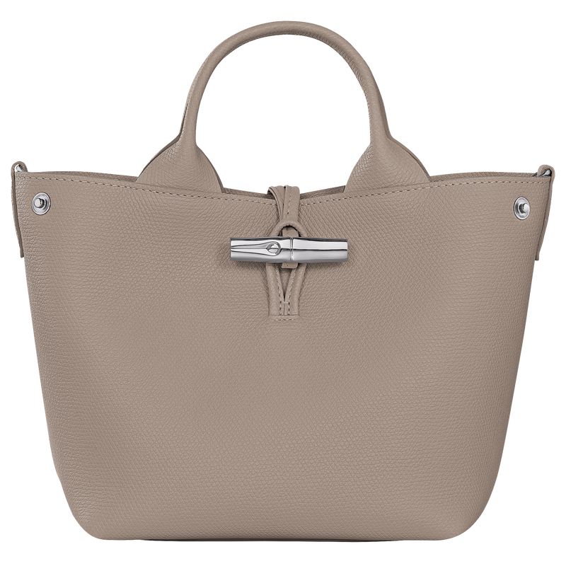 Longchamp Le Roseau S Women Handbag Beige | Australia-592ZMATWI