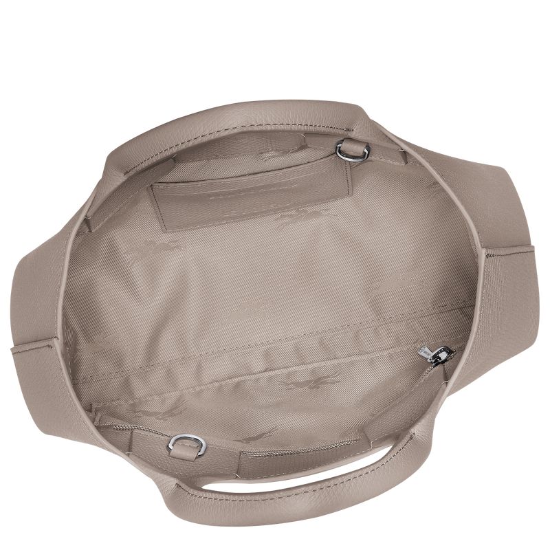 Longchamp Le Roseau S Women Handbag Beige | Australia-428LAJMQP