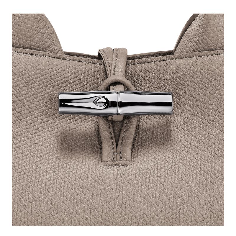 Longchamp Le Roseau S Women Handbag Beige | Australia-428LAJMQP