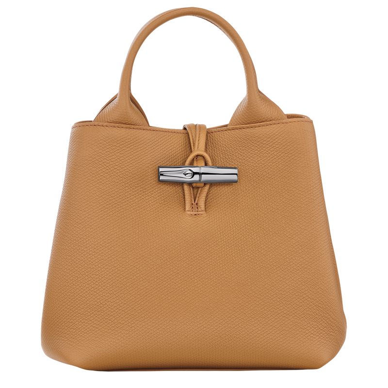 Longchamp Le Roseau S Women Handbag Brown | Australia-967WXVZEO