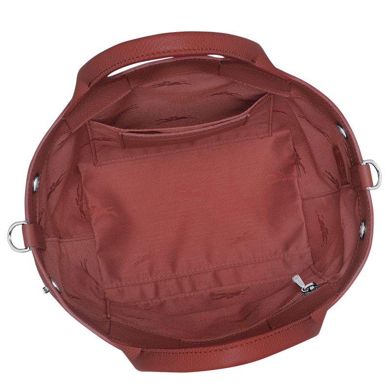 Longchamp Le Roseau S Women Handbag Brown | Australia-807KIEBAM