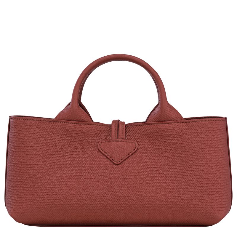 Longchamp Le Roseau S Women Handbag Brown | Australia-571YEFJAD