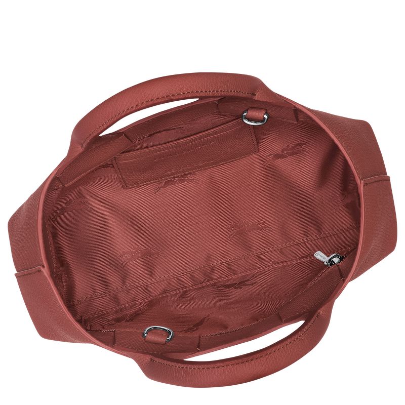 Longchamp Le Roseau S Women Handbag Brown | Australia-571YEFJAD