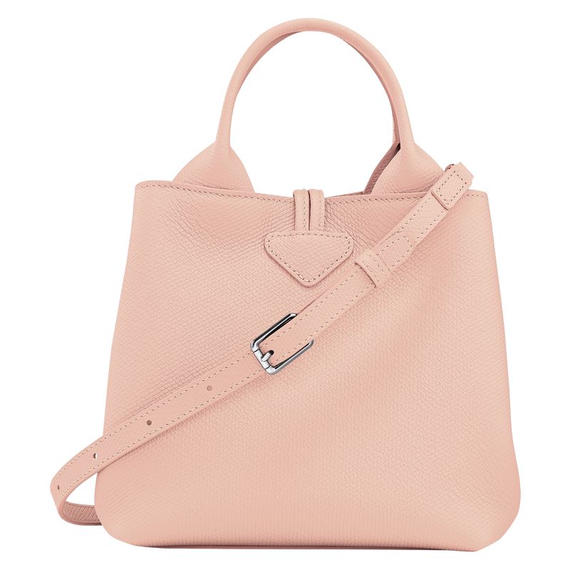 Longchamp Le Roseau S Women Handbag Light Rose | Australia-234QKLUIE