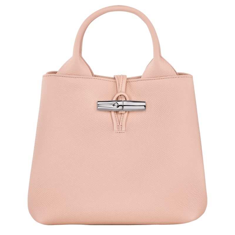 Longchamp Le Roseau S Women Handbag Light Rose | Australia-234QKLUIE