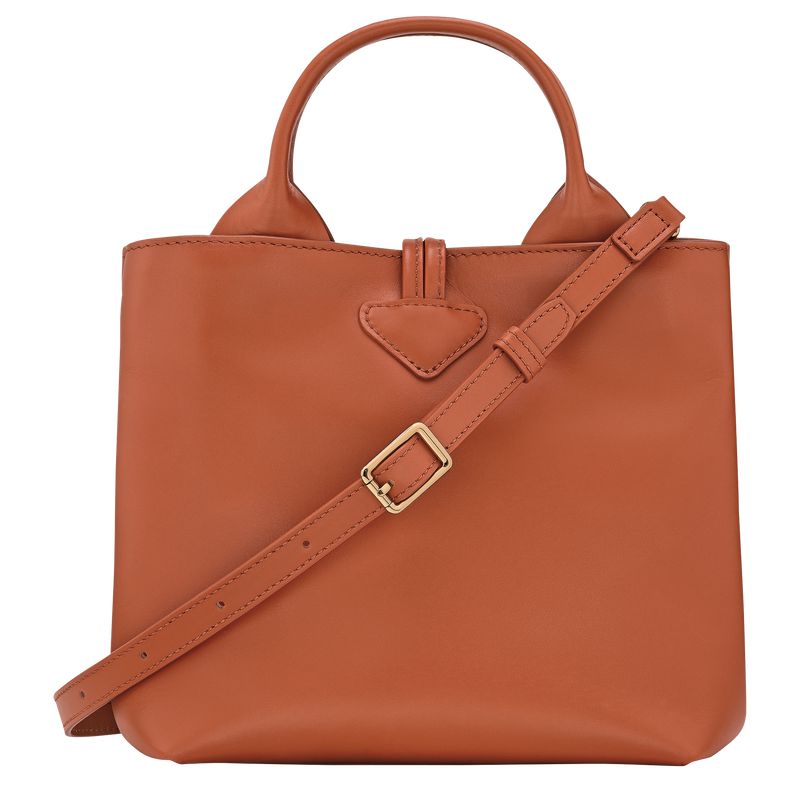 Longchamp Le Roseau S Women Handbag Orange | Australia-798ITVHYX