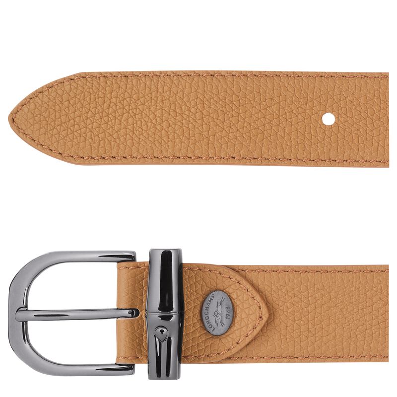 Longchamp Le Roseau Women Belt Brown | Australia-450TERAXN