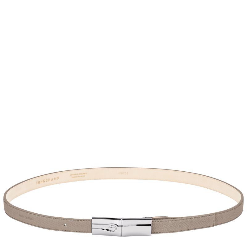 Longchamp Le Roseau Women Belt Brown | Australia-320QJTOSB