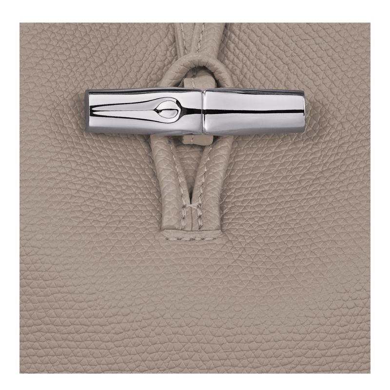 Longchamp Le Roseau Women Phone Case Beige | Australia-809BYDXGF