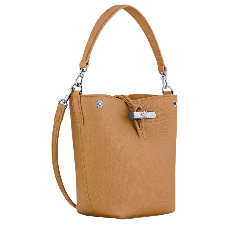 Longchamp Le Roseau Xs Women Bucket Bag Brown | Australia-027PDILRW