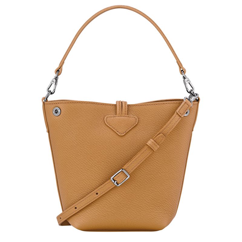 Longchamp Le Roseau Xs Women Bucket Bag Brown | Australia-027PDILRW