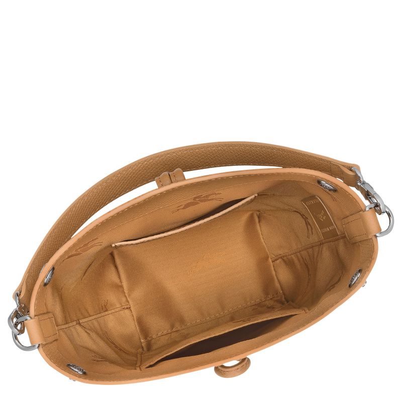 Longchamp Le Roseau Xs Women Bucket Bag Brown | Australia-027PDILRW