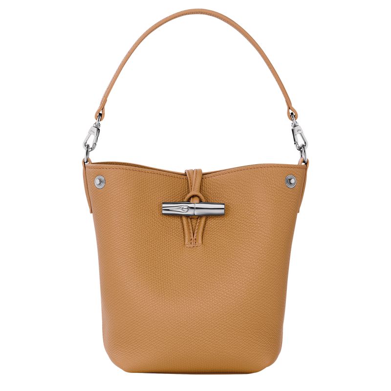 Longchamp Le Roseau Xs Women Bucket Bag Brown | Australia-027PDILRW