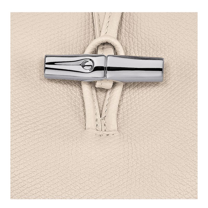 Longchamp Le Roseau Xs Women Bucket Bag Beige | Australia-657PRLWZX
