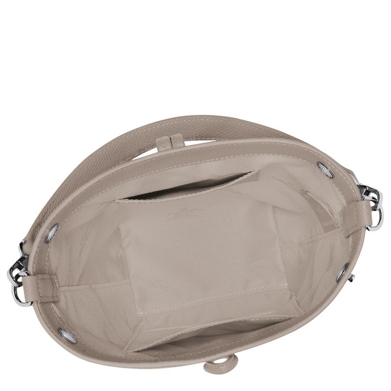 Longchamp Le Roseau Xs Women Bucket Bag Beige | Australia-281ZLIRDX