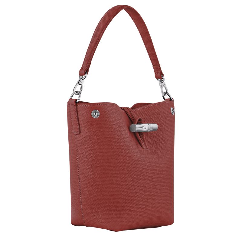 Longchamp Le Roseau Xs Women Bucket Bag Brown | Australia-750TGPCKU