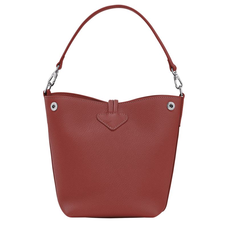 Longchamp Le Roseau Xs Women Bucket Bag Brown | Australia-750TGPCKU