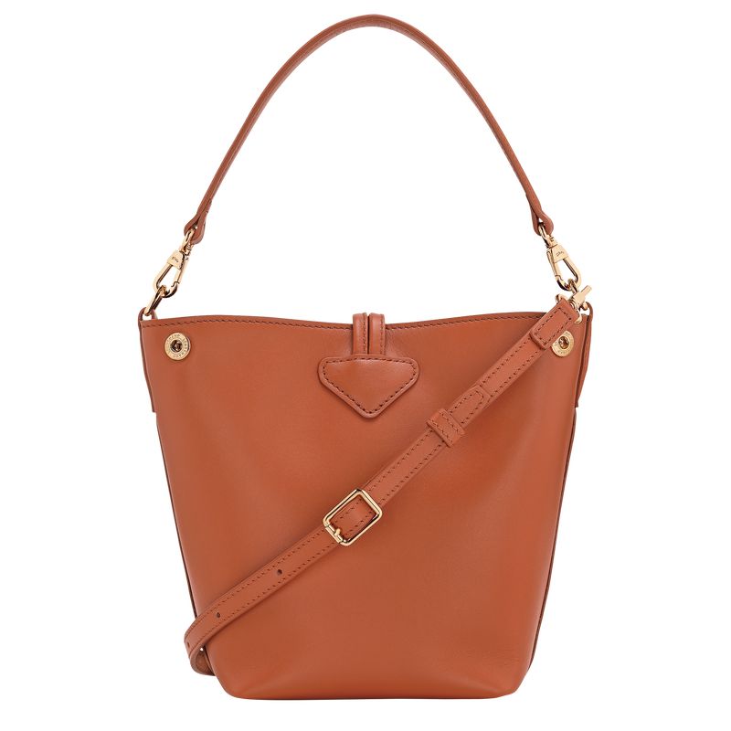 Longchamp Le Roseau Xs Women Bucket Bag Orange | Australia-948WORBQM