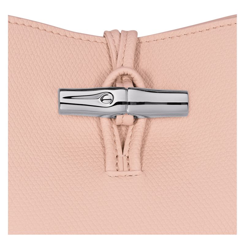 Longchamp Le Roseau Xs Women Bucket Bag Light Rose | Australia-912ATUFOK