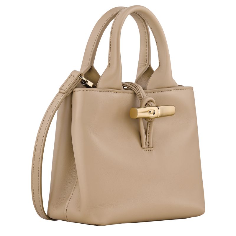 Longchamp Le Roseau Xs Women Handbag Beige | Australia-245YWPRCG