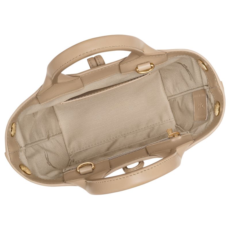 Longchamp Le Roseau Xs Women Handbag Beige | Australia-245YWPRCG